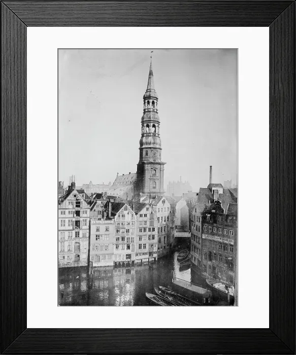 Framed Print : Hamburg -- St. Catherine's Church, between c1910 and c1915. Creator: Bain News Service Framed Print : Hamburg -- St. Catherine's Church, between c1910 and c1915. Creator: Bain News Service