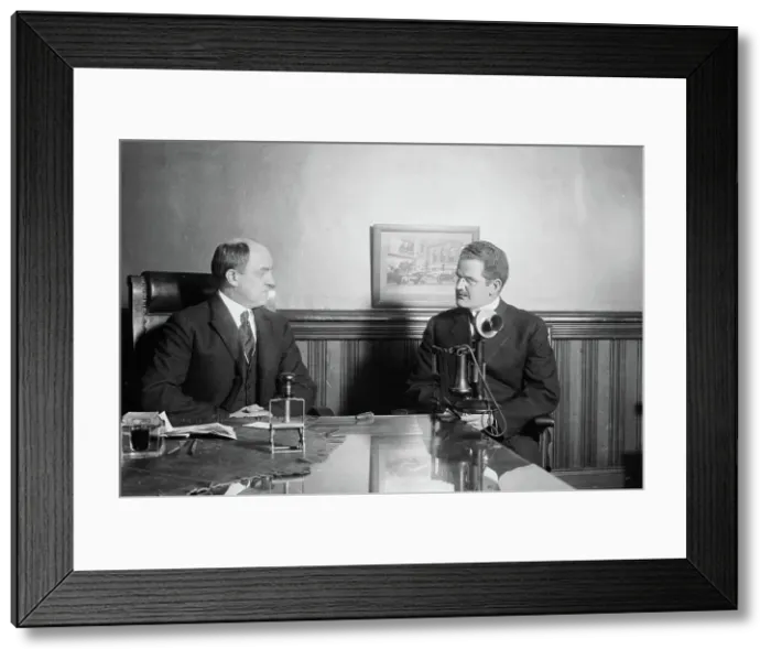 Framed Print : Robert Adamson and Jos. Johnson, between c1910 and c1915. Creator: Bain News Service Framed Print : Robert Adamson and Jos. Johnson, between c1910 and c1915. Creator: Bain News Service