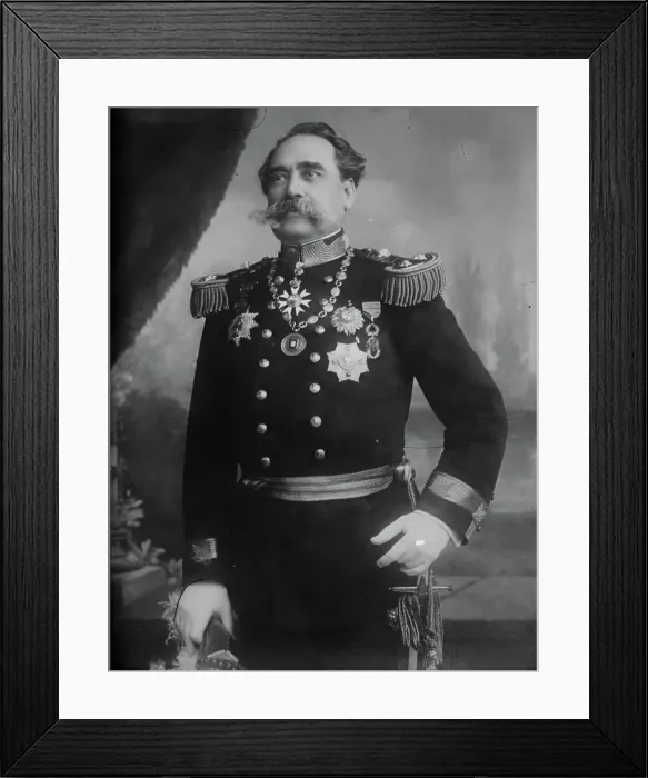 Framed Print : Gen. Machado of Portugal, in uniform, 1915. Creator: Bain News Service Framed Print : Gen. Machado of Portugal, in uniform, 1915. Creator: Bain News Service