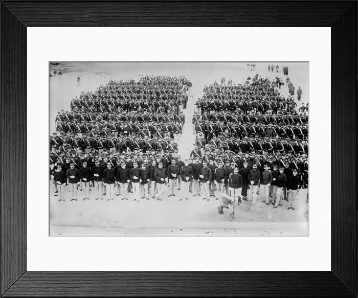 Framed Print : Greek Infantry, between c1910 and c1915. Creator: Bain News Service Framed Print : Greek Infantry, between c1910 and c1915. Creator: Bain News Service