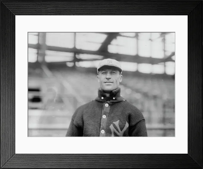 Framed Print : Roy Hartzell, New York AL (baseball), 1912. Creator: Bain News Service Framed Print : Roy Hartzell, New York AL (baseball), 1912. Creator: Bain News Service