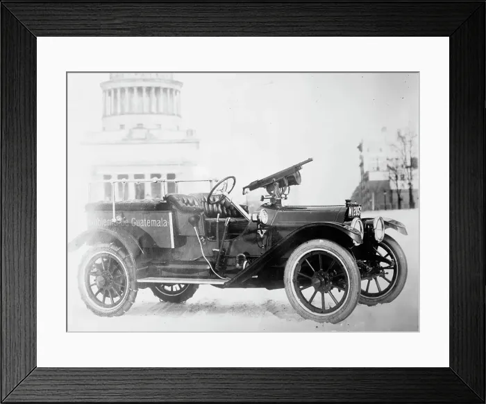 Framed Print : Guatemalan Auto for Army (Cadillac), between c1910 and c1915. Creator: Bain News Service Framed Print : Guatemalan Auto for Army (Cadillac), between c1910 and c1915. Creator: Bain News Service