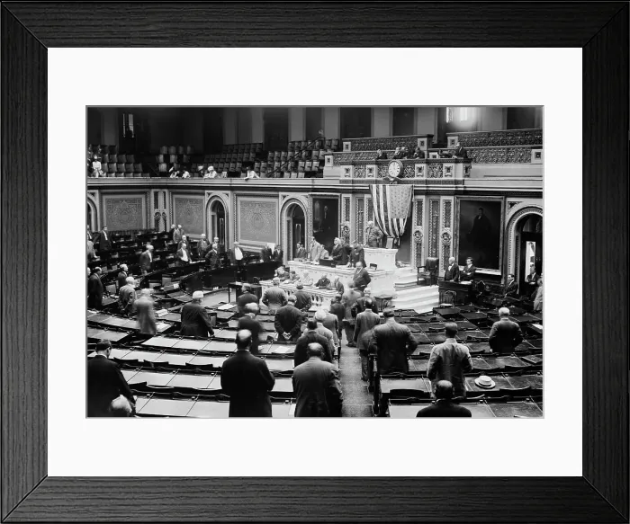 Framed Print : House in session, May 1911. Creator: Bain News Service Framed Print : House in session, May 1911. Creator: Bain News Service