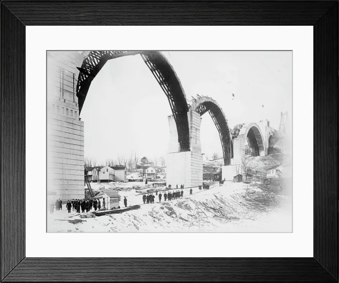 Framed Print : Bldg. [i.e. Building] Tunkhannock Viaduct, between c1910 and c1915. Creator: Bain News Service