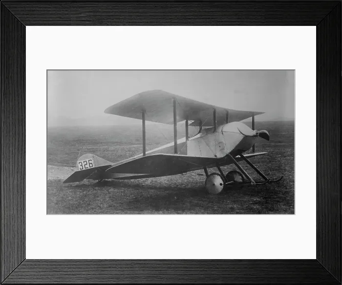 Framed Print : Sopwith [Tabloid] biplane, between c1910 and c1915. Creator: Bain News Service