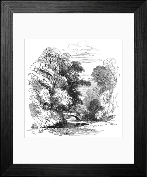 Framed Print : Cawdor Bridge, 1868. Creator:s Read Framed Print : Cawdor Bridge, 1868. Creator:s Read