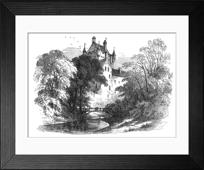 Framed Print : Cawdor Castle, 1868. Creator:s Read Framed Print : Cawdor Castle, 1868. Creator:s Read