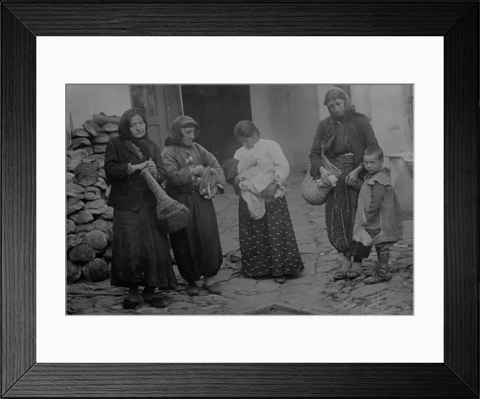Framed Print : Armenian mothers, between c1915 and c1920. Creator: Bain News Service Framed Print : Armenian mothers, between c1915 and c1920. Creator: Bain News Service