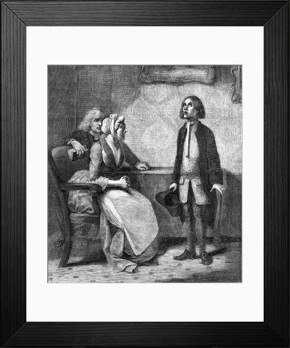 Framed Print : Scene from The Hypocrite, by R. Smirke, R.A...National Gallery...South Kensington Museum, 1869 Creator: Unknown Framed Print : Scene from The Hypocrite, by R. Smirke, R.A...National Gallery...South Kensington Museum, 1869 Creator: Unknown
