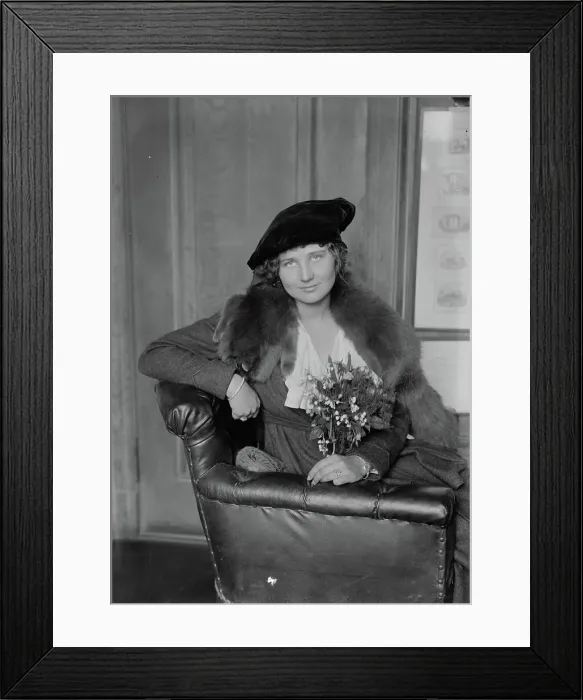 Framed Print : Edith T.A. Gracie, between c1915 and 1918. Creator: Bain News Service Framed Print : Edith T.A. Gracie, between c1915 and 1918. Creator: Bain News Service