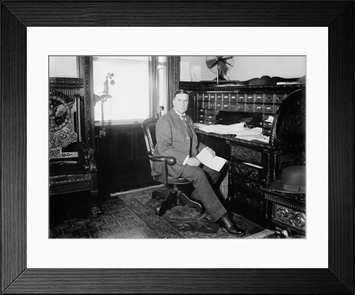 Framed Print : T.M. Osborne, between c1910 and c1915. Creator: Bain News Service Framed Print : T.M. Osborne, between c1910 and c1915. Creator: Bain News Service