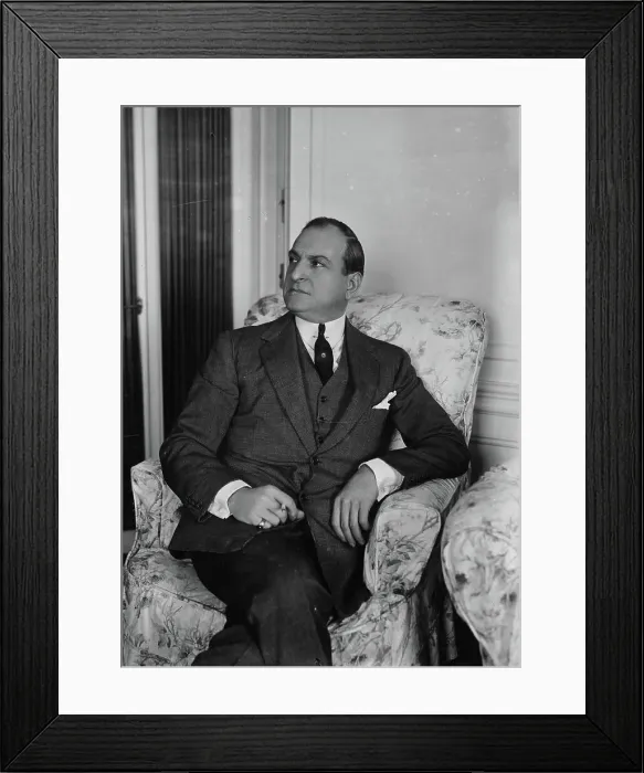 Framed Print : Antonio Scotti, between c1915 and c1920. Creator: Bain News Service Framed Print : Antonio Scotti, between c1915 and c1920. Creator: Bain News Service
