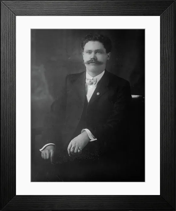 Framed Print : H.H. von Adelmann, between c1915 and 1917. Creator: Bain News Service Framed Print : H.H. von Adelmann, between c1915 and 1917. Creator: Bain News Service