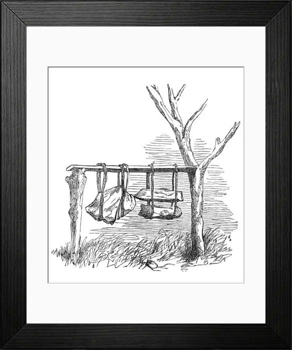 Framed Print : Bells of musical stone, 1868. Creator: Unknown Framed Print : Bells of musical stone, 1868. Creator: Unknown