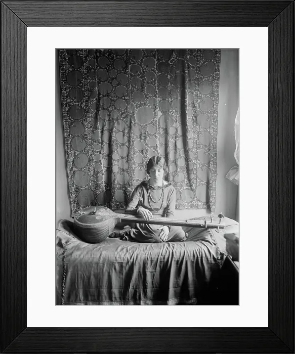 Framed Print : Ratan Devi, between c1915 and c1920. Creator: Bain News Service Framed Print : Ratan Devi, between c1915 and c1920. Creator: Bain News Service