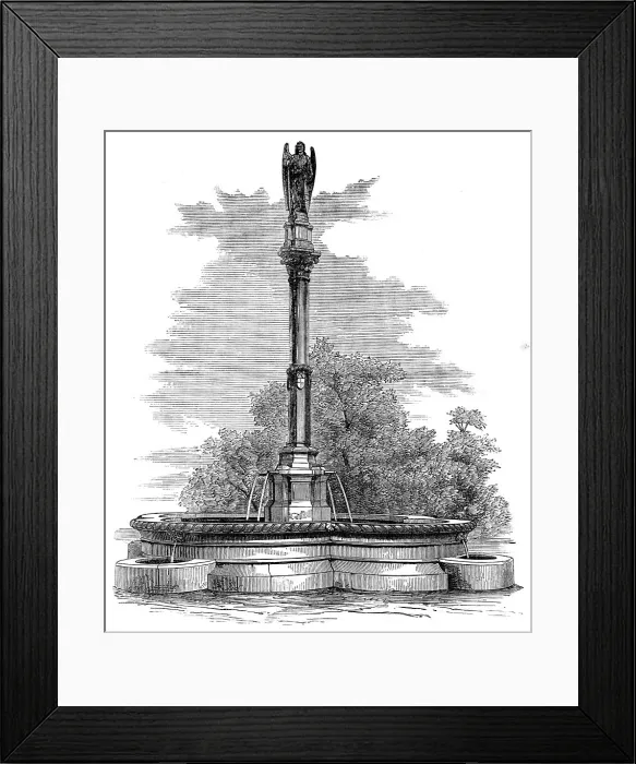 Framed Print : Memorial of the late Marquis of Waterford, 1869. Creator: Unknown Framed Print : Memorial of the late Marquis of Waterford, 1869. Creator: Unknown
