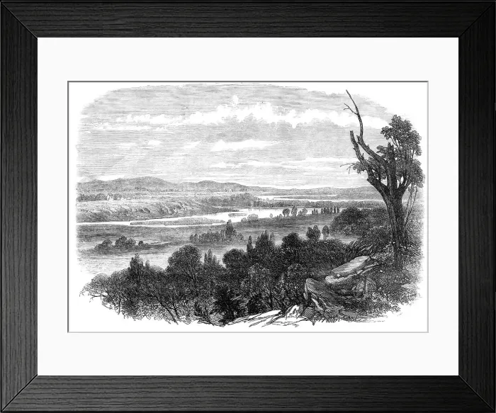 Framed Print : Cook's River Dam, Botany Bay, New South Wales, 1865. Creator: Unknown Framed Print : Cook's River Dam, Botany Bay, New South Wales, 1865. Creator: Unknown