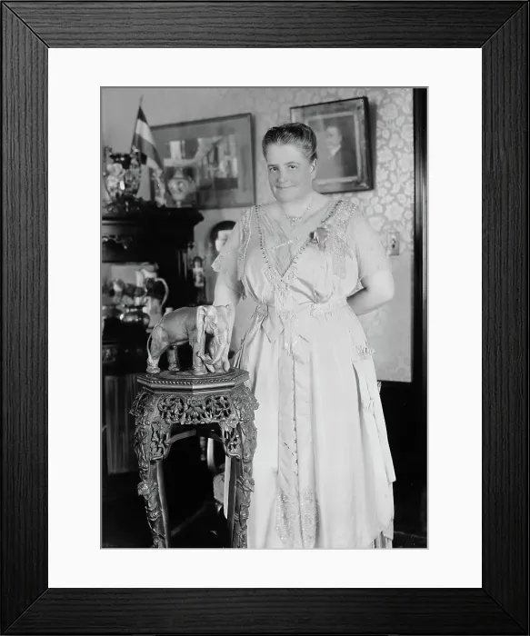 Framed Print : Mrs. J.F. Yawger, between c1915 and c1920. Creator: Bain News Service Framed Print : Mrs. J.F. Yawger, between c1915 and c1920. Creator: Bain News Service