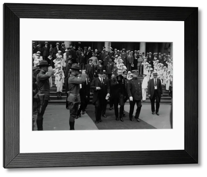 Framed Print : Boris Bakhmeteff at City Hall, 1917. Creator: Bain News Service Framed Print : Boris Bakhmeteff at City Hall, 1917. Creator: Bain News Service