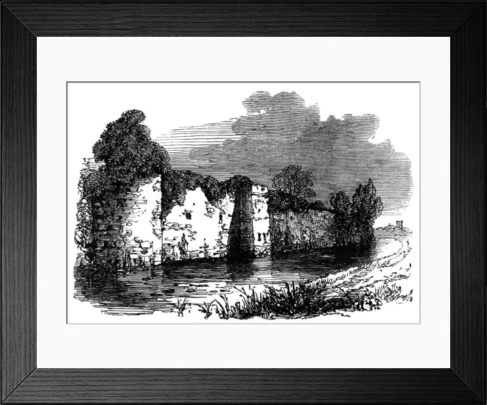 Framed Print : Leicester: Leicester Abbey, 1868. Creator: Unknown Framed Print : Leicester: Leicester Abbey, 1868. Creator: Unknown