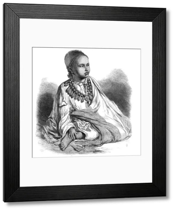 Framed Print : Dejatch Alamaeo, son of Theodore, late King of Abyssinia, 1868. Creator: Unknown Framed Print : Dejatch Alamaeo, son of Theodore, late King of Abyssinia, 1868. Creator: Unknown