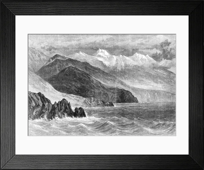 Framed Print : Mount Ida, Island of Crete, 1869. Creator: Unknown Framed Print : Mount Ida, Island of Crete, 1869. Creator: Unknown