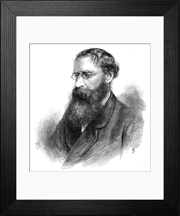 Framed Print : George Mason, A.R.A. 1869. Creator: Unknown Framed Print : George Mason, A.R.A. 1869. Creator: Unknown