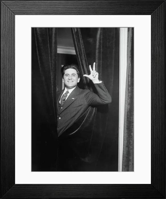 Framed Print : Giulio Crimi, between c1915 and c1920. Creator: Bain News Service Framed Print : Giulio Crimi, between c1915 and c1920. Creator: Bain News Service