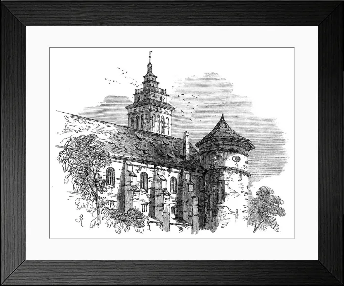 Framed Print : Königsberg and Dantzic: the Castle, Königsberg, 1869. Creator: Unknown Framed Print : Königsberg and Dantzic: the Castle, Königsberg, 1869. Creator: Unknown