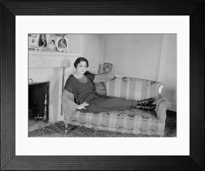 Framed Print : Yvonne Gall, 1919. Creator: Bain News Service Framed Print : Yvonne Gall, 1919. Creator: Bain News Service