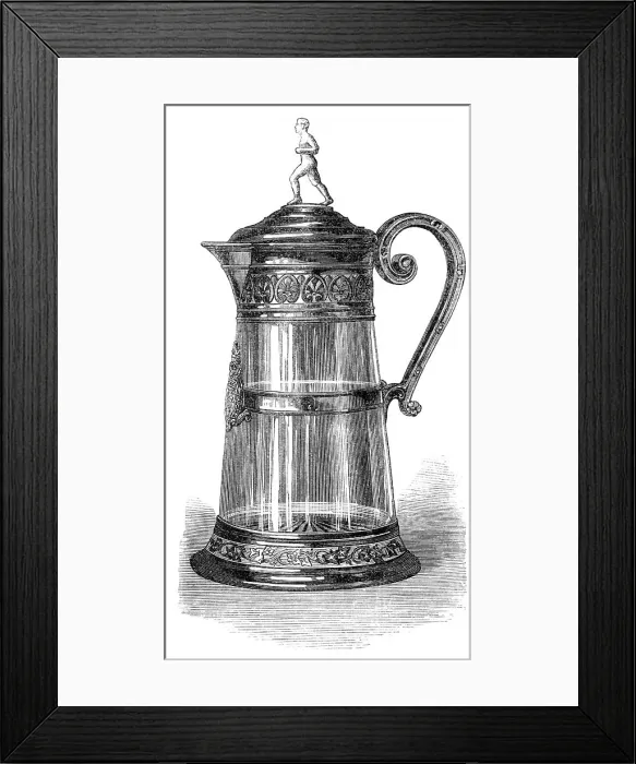 Framed Print : Ladies Cup, Athletic Sports, King's College School, 1869. Creator: Unknown Framed Print : Ladies Cup, Athletic Sports, King's College School, 1869. Creator: Unknown