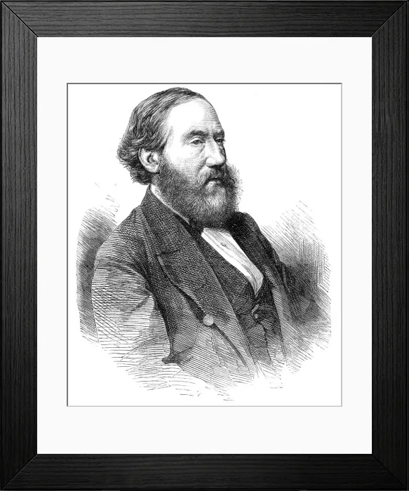 Framed Print : Mr. J. B. Waring, Chief Commissioner, Leeds Art-Exhibition, 1868. Creator: Unknown Framed Print : Mr. J. B. Waring, Chief Commissioner, Leeds Art-Exhibition, 1868. Creator: Unknown