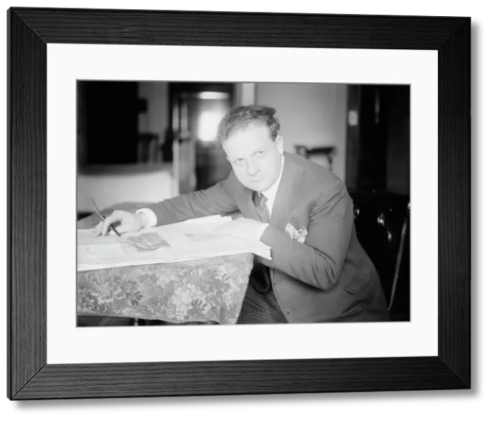 Framed Print : Fausto Cavallini, between c1915 and c1920. Creator: Bain News Service Framed Print : Fausto Cavallini, between c1915 and c1920. Creator: Bain News Service
