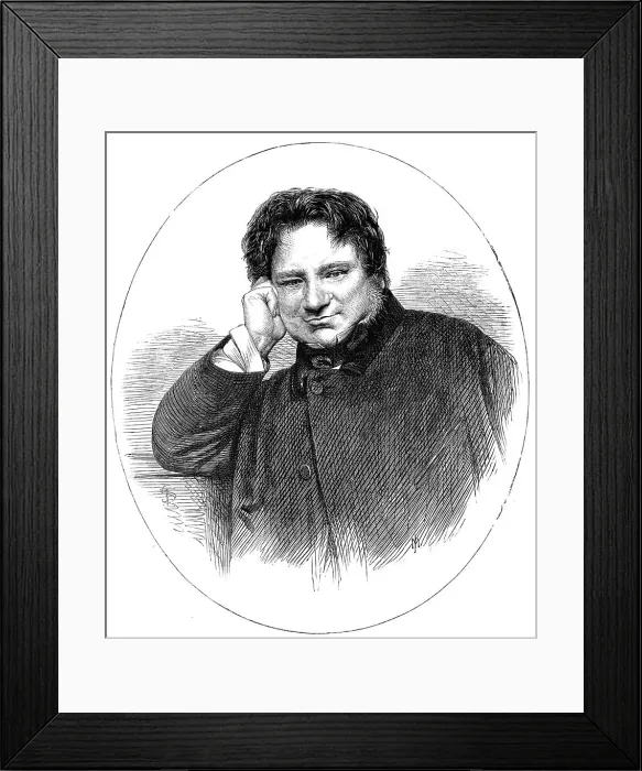 Framed Print : Mr. T. Landseer, A.R.A. 1868. Creator: Unknown Framed Print : Mr. T. Landseer, A.R.A. 1868. Creator: Unknown