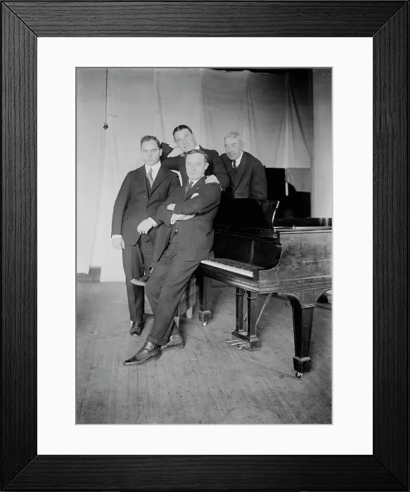 Framed Print : Harmonizers, between c1915 and c1920. Creator: Bain News Service Framed Print : Harmonizers, between c1915 and c1920. Creator: Bain News Service