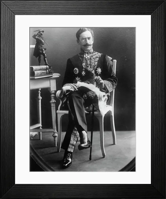 Framed Print : Baron Camillo Romano Avezzana, between c1915 and c1920. Creator: Bain News Service Framed Print : Baron Camillo Romano Avezzana, between c1915 and c1920. Creator: Bain News Service