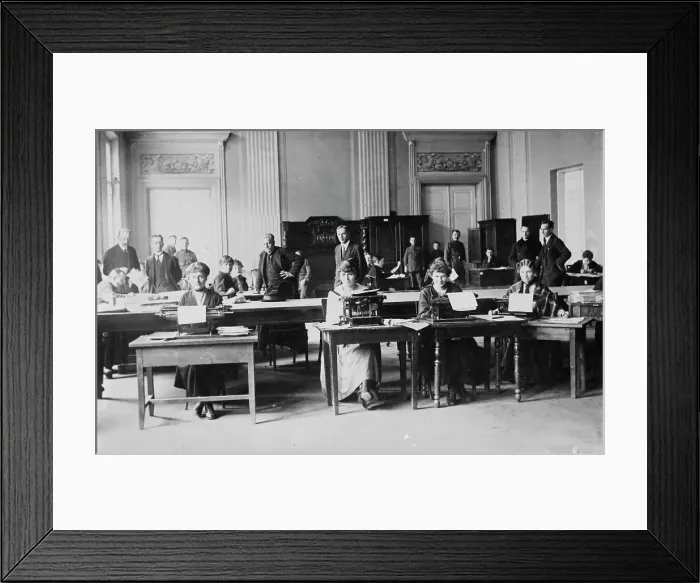 Framed Print : Gov't offices, Vilna, between c1915 and c1920. Creator: Bain News Service Framed Print : Gov't offices, Vilna, between c1915 and c1920. Creator: Bain News Service