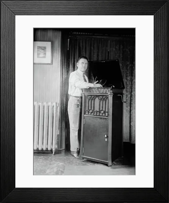 Framed Print : Vernon Dalhart, between c1915 and c1920. Creator: Bain News Service Framed Print : Vernon Dalhart, between c1915 and c1920. Creator: Bain News Service