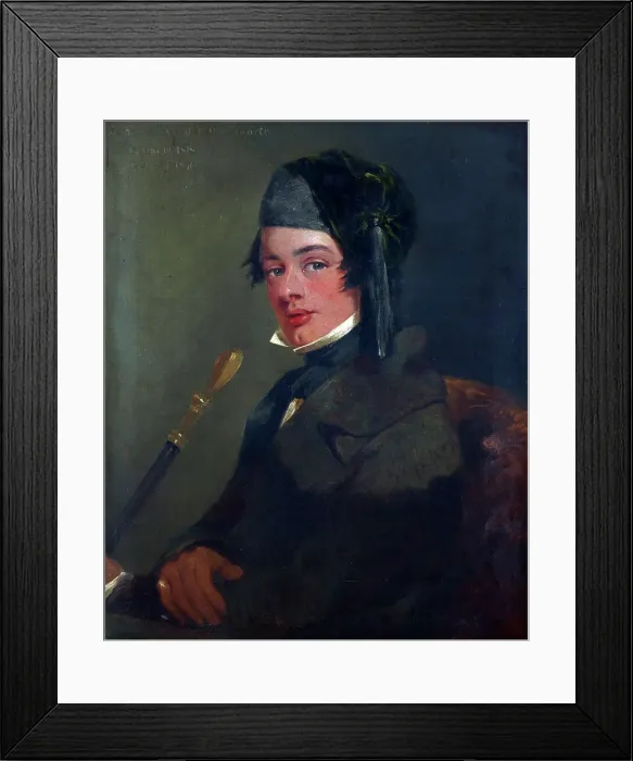 Framed Print : Francis Alexander Molesworth, c1840. Creator: Charles Landseer Framed Print : Francis Alexander Molesworth, c1840. Creator: Charles Landseer