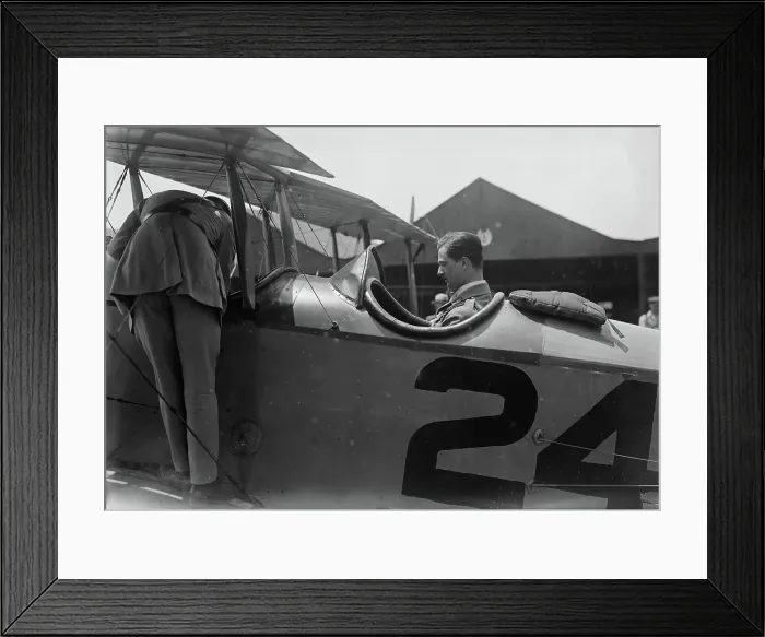 Framed Print : French [Army aviators], Mineola, between c1915 and c1920. Creator: Bain News Service