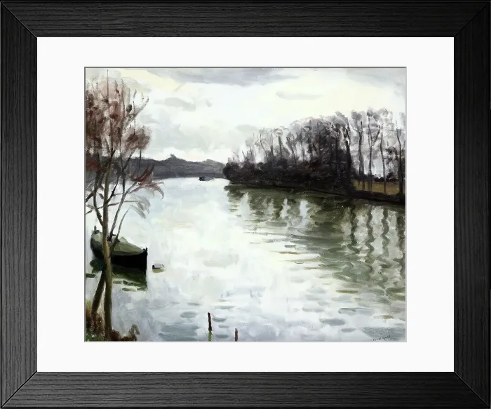 Framed Print : La Frette, Seine, c1935. Creator: Albert Marquet Framed Print : La Frette, Seine, c1935. Creator: Albert Marquet
