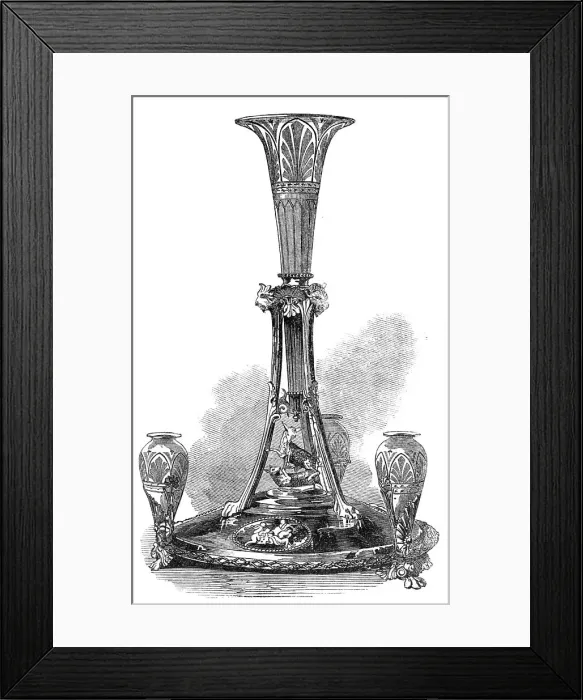 Framed Print : Testimonial to Sir John Fife, from the 1st Newcastle Rifle Volunteers, 1869. Creator: Unknown Framed Print : Testimonial to Sir John Fife, from the 1st Newcastle Rifle Volunteers, 1869. Creator: Unknown