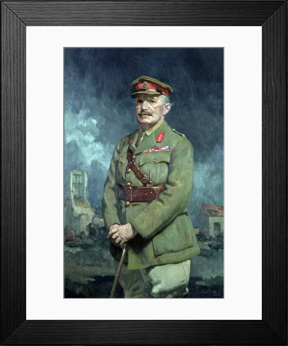 Framed Print : Portrait of Major-General Sir Andrew Russell, 1937. Creator: Archibald Frank Nicoll Framed Print : Portrait of Major-General Sir Andrew Russell, 1937. Creator: Archibald Frank Nicoll
