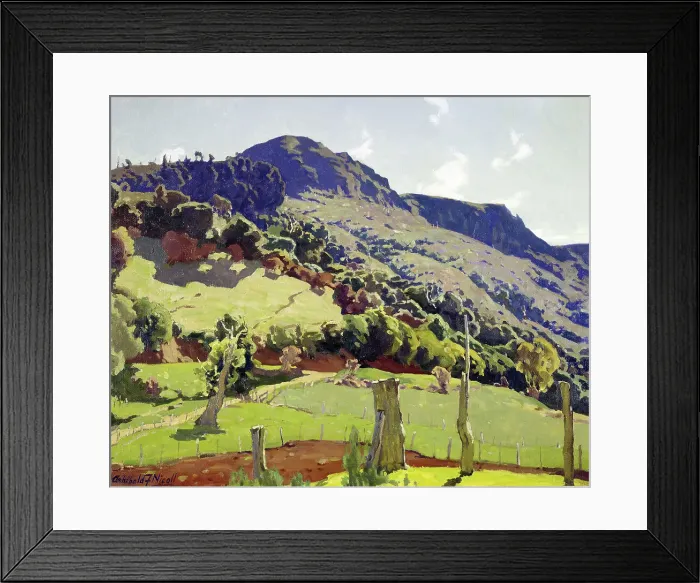 Framed Print : The hilltop, c1943. Creator: Archibald Frank Nicoll Framed Print : The hilltop, c1943. Creator: Archibald Frank Nicoll