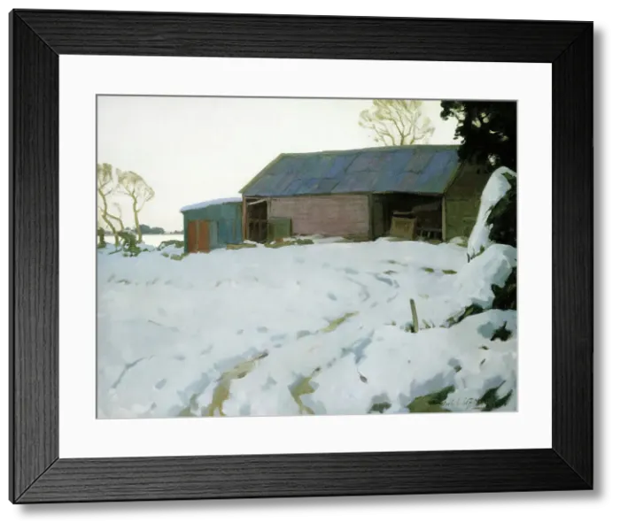 Framed Print : Mrs Middleton's shed, c1945. Creator: Archibald Frank Nicoll Framed Print : Mrs Middleton's shed, c1945. Creator: Archibald Frank Nicoll