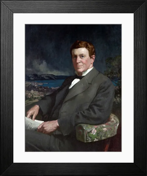 Framed Print : William Ferguson, c1900s. Creator: Archibald Frank Nicoll Framed Print : William Ferguson, c1900s. Creator: Archibald Frank Nicoll