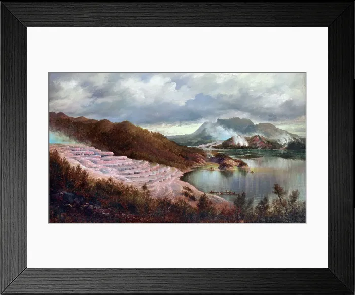 Framed Print : The Terraces, 1885. Creator: Charles Blomfield Framed Print : The Terraces, 1885. Creator: Charles Blomfield