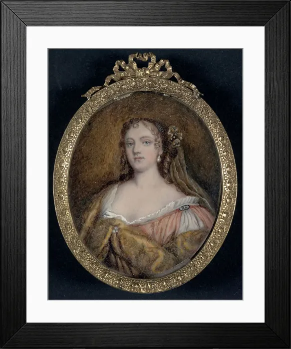 Framed Print : Miniature Painting, 1800s. Creator: Unknown Framed Print : Miniature Painting, 1800s. Creator: Unknown