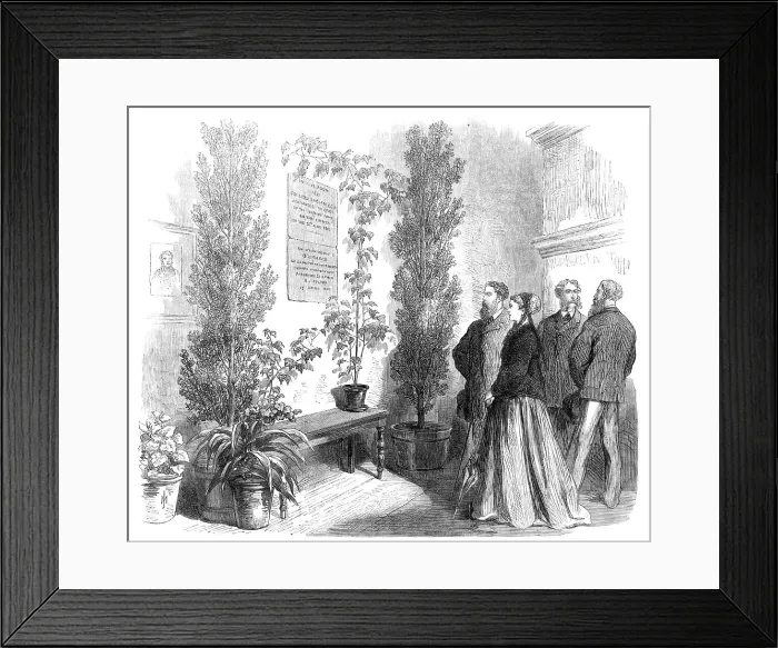 Framed Print : The Crimea Revisited: the room in which Lord Raglan died...near Sebastopol, 1869. Creator: Unknown Framed Print : The Crimea Revisited: the room in which Lord Raglan died...near Sebastopol, 1869. Creator: Unknown