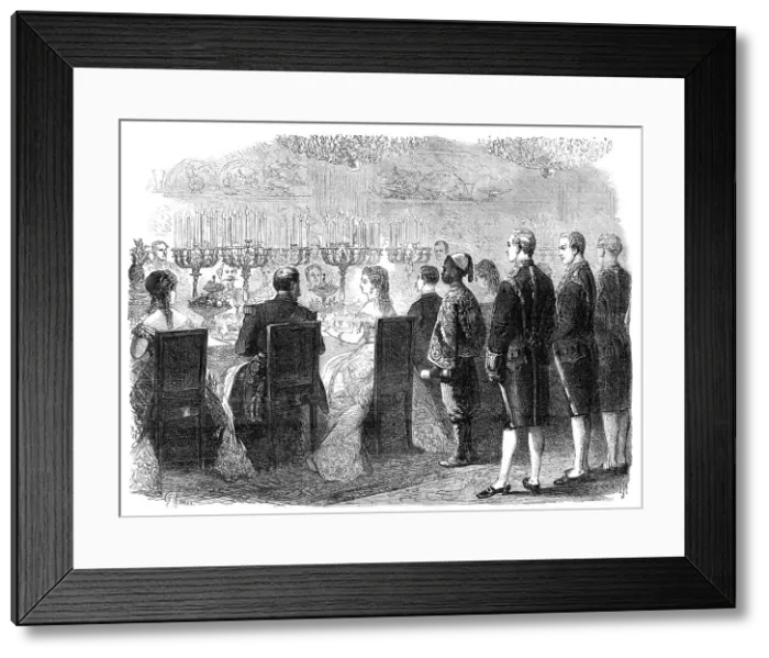 Framed Print : The Empress Eugenie's new Abyssinian page, 1869. Creator: Unknown Framed Print : The Empress Eugenie's new Abyssinian page, 1869. Creator: Unknown